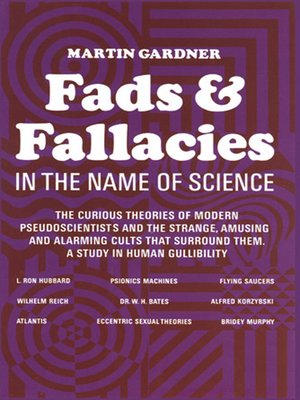 cover image of Fads and Fallacies in the Name of Science